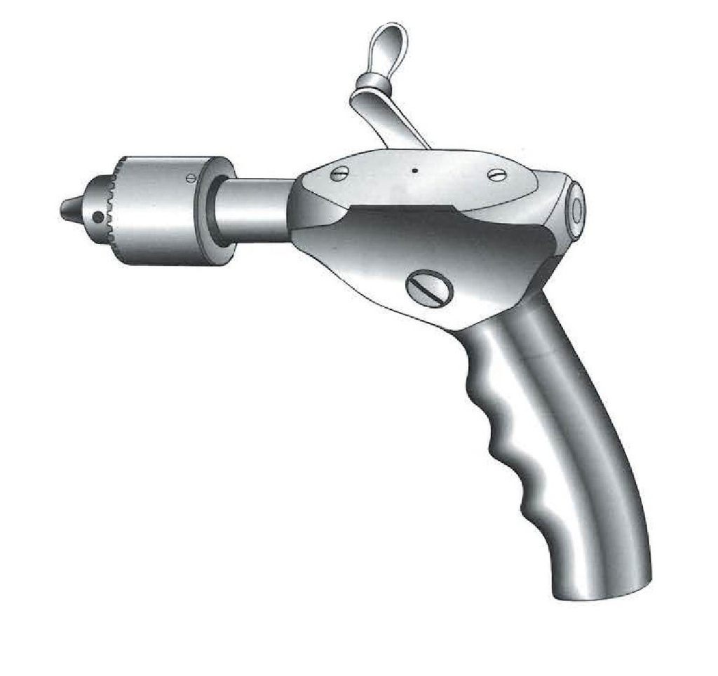 Hand drill Premium, normal axis