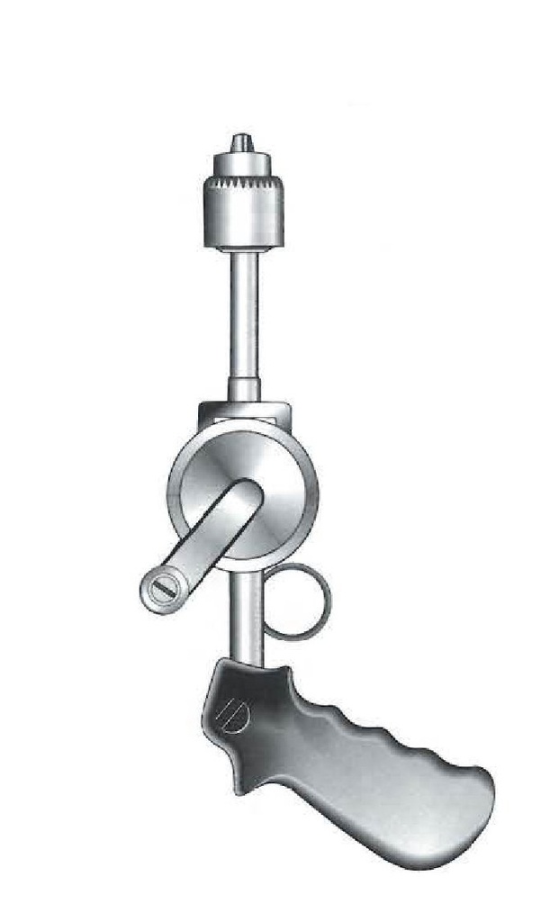 Manual drill with Mandril Jacobs Premium