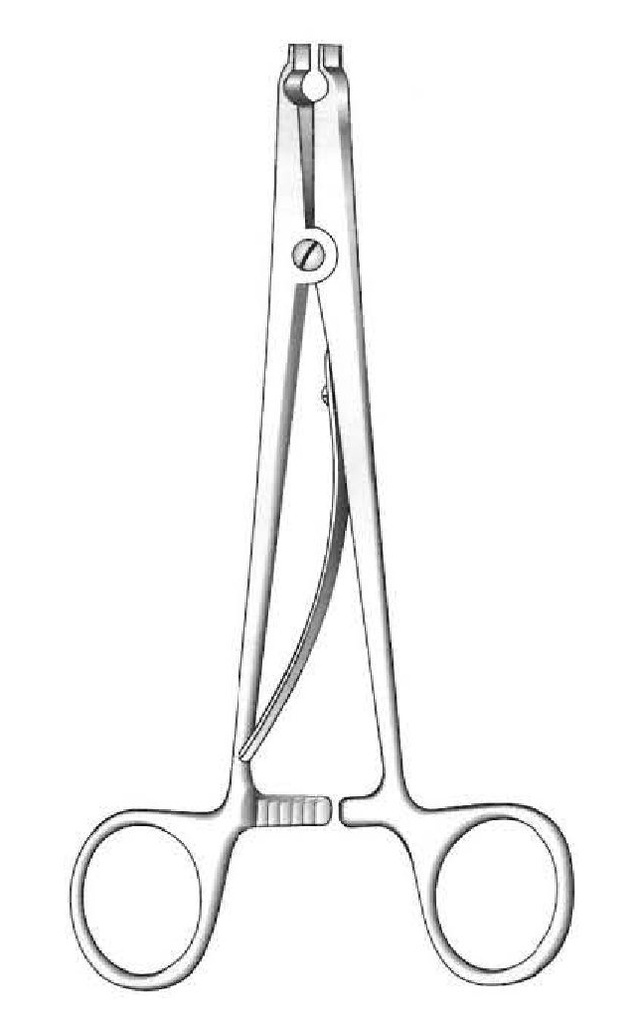 Application clamp and extraction of Raney Premium clip