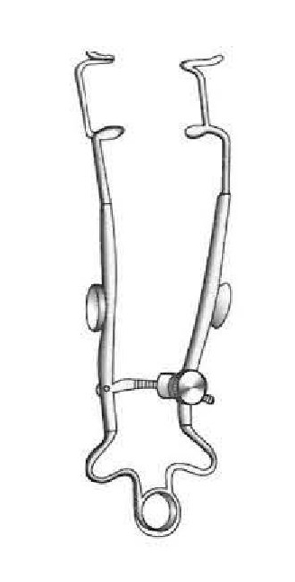 Espéculo para el ojo Graefe premium - longitud = 9 cm / 3-1/2"