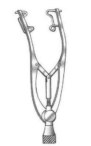 [IU-06303P] Espéculo ocular Castroviejo premium - longitud = 9.5 cm / 3-3/4"