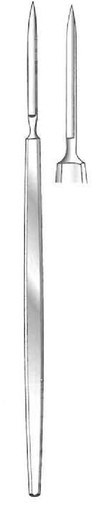 [IU-06549P] Bisturí para cataratas de Graefe premium, figura 1