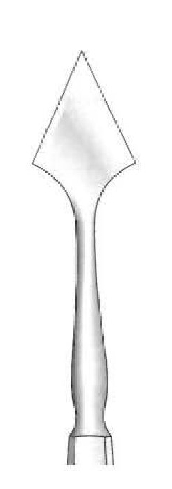 Bisturí for Quetomo Jaeger Premium, straight, Figure 3