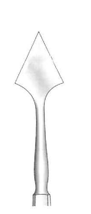 Bisturí para querátomo Jaeger premium, recto, fFigura 4