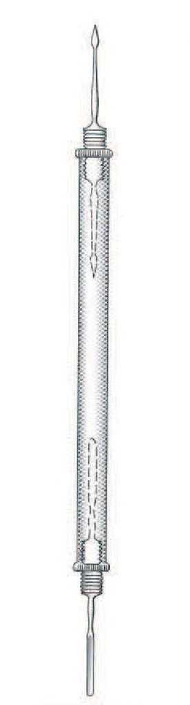 Dix Double tip Needle and Spud, invertable