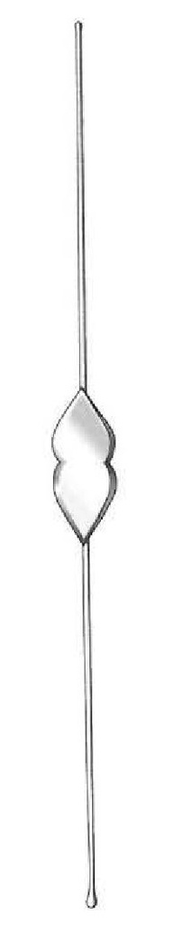 Bowman lacrimal probe premium, buttoned, diameter 0.8mm / 0.9mm - figure 0/1