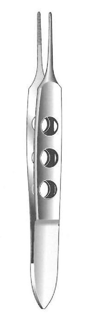 Pinza iris Bishop-Harman premium - longitud = 8.5 cm / 3-1/2"