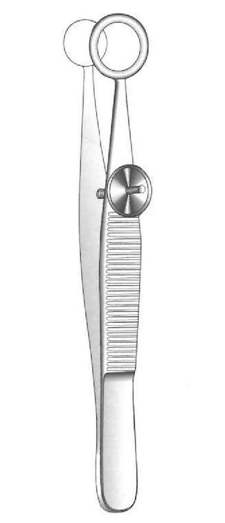 Pinza de chalazión Ayer premium - longitud = 9 cm / 3-1/2"
