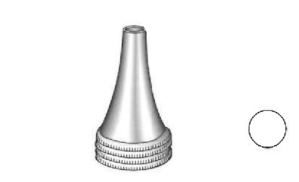 Hartmann premium ear speculum, figure 3 - diameter = 6.5 mm