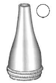 Gruber premium ear speculum, round, figure 1