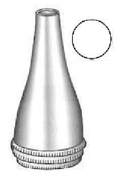Espéculo para oído Gruber premium, redondo, figura 3