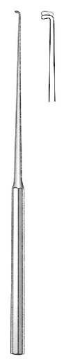 [IU-04442P] Gancho para el oído Lucae premium, punta = 2 mm