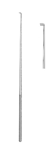 [IU-04445P] Hook for the ear premium, long, delicate - length = 17 cm / 6-3 / 4 "