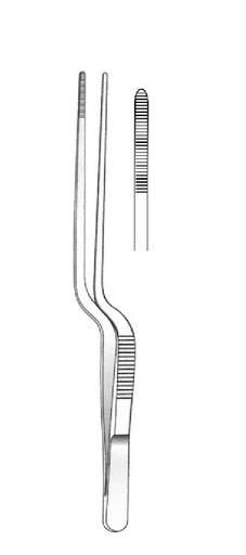 [IU-04602P] Pinza para disección oído Lucae premium, dientes 1:2