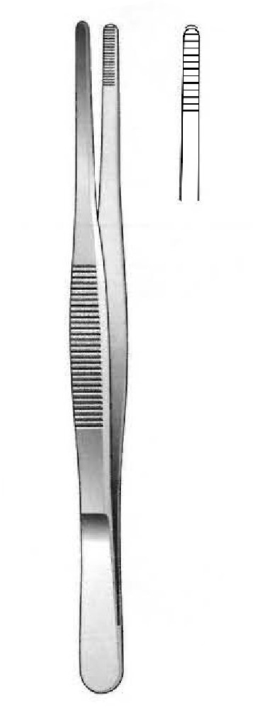 Dissection clamp Premium standard model - length = 30 cm / 12 "