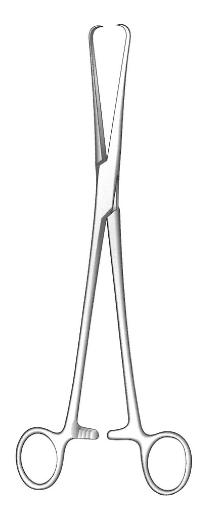 Pinza de tenáculo Pozzi premium, recta