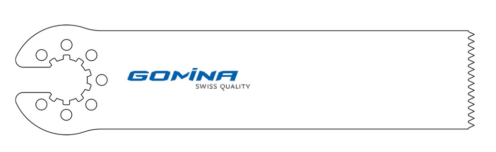 Hoja de sierra 35mm x 10mm x 0.80mm