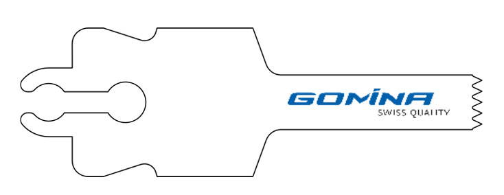 Hoja de Sierra no estéril 25 mm x 06 mm x 0,60 mm