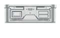 Base de Contenedor para Esterilización de Modelo A1 - No Perforado de Tamaño Completo 1/1 - 600 x 272 x H mm