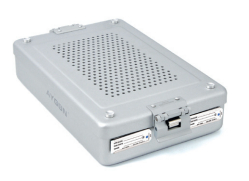 Contenidor per al model de plasma d’esterilització perforat per a la tapa grisa dental i perforada - 325 x 192 x h mm mm