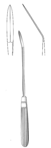 [IU-01924] Ayre fistula hook, conical scalpel - length = 23 cm / 9 "