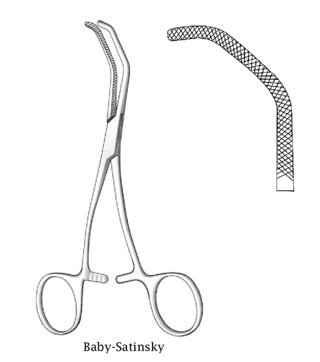 [IU-03855] Baby -Satinsky Anastomosis