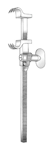 [IU-04141] Aproximador de costillas Bailey - longitud = 20 cm / 8", garras cortas