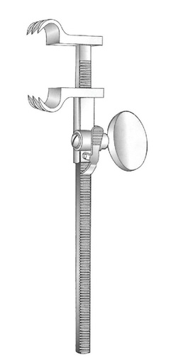 [IU-04142] Aproximador de costillas Bailey-Gibbon - longitud = 20 cm / 8", garras largas