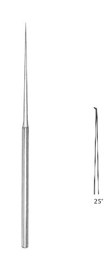 [IU-04360] Micro Barbara ears - length = 16 cm / 6-1 / 4 ", tip = 0.3 mm, angle = 25 °