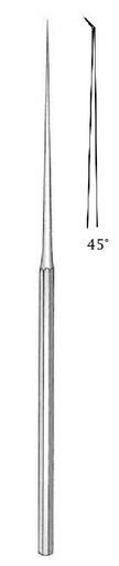 [IU-04364] Micro Barbara ears - length = 16 cm / 6-1 / 4 ", tip = 0.6 mm, angle = 45 °