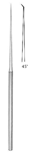 [IU-04370] Barbara ear hook - length = 16 cm / 6-1 / 4 ", tip = 2.5 mm, angle = 45 °