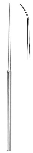 [IU-04358] Barbara ear needle, curved - length = 16 cm / 6-1 / 4 "