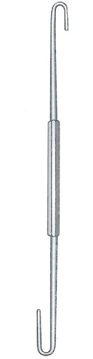 [IU-05807] Gancho cripta Barr - longitud = 25 cm / 10"