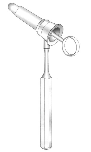 [IU-05762] Bensaude Proctoscope - diameter = 19 x 70 mm