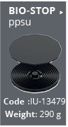 [IU-13479] PPSU STOP Bio Stop System per al contenidor d'esterilització de Barrera B3
