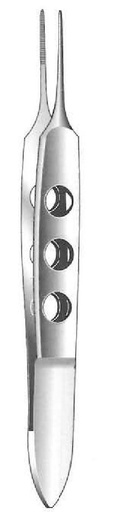 [IU-06411] Pinza iris Bishop-Harman, fino - longitud = 8.5 cm / 3-1/2"