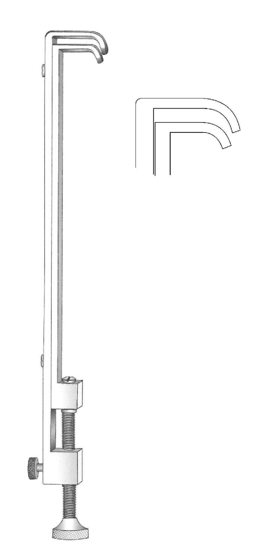 [IU-03866] Abrazadera de aorta Blalock, diámetro = 18 mm - longitud = 20 cm / 8&quot;