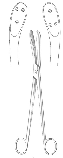 [IU-02127] Boer Craniotomy Forceps - length = 29 cm / 11-1/2"