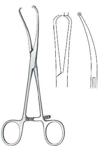 [IU-07978] Bone clamping clamp with 1.1 mm Kirschner wire guide
