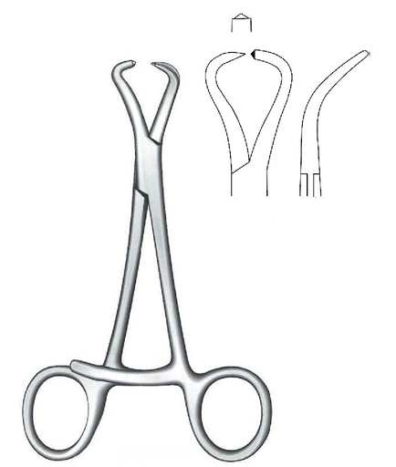[IU-07974] Bone reduction clamp - length = 16.5 cm / 6-1 / 2 "