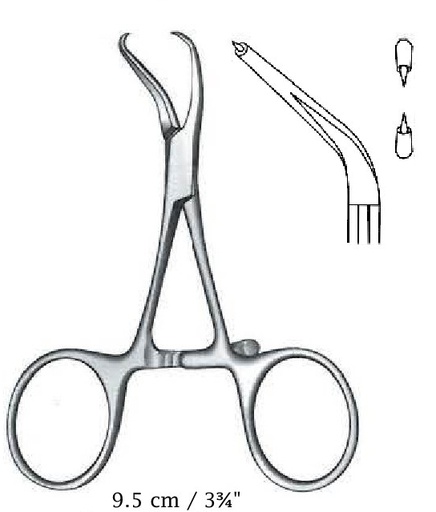 [IU-07969] Bone replacement clamp without staggered tips
