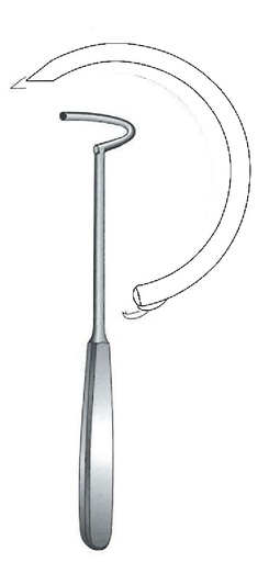 [IU-06735] Bone wire guide - length = 22.5 cm / 9 "