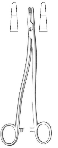 [IU-03250] Bozemann Needle Holder - length = 24 cm / 9-1/2"