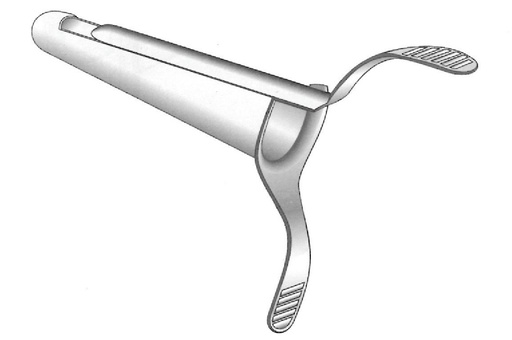 [IU-05733] Brinkerhoff rectal speculum, medium
