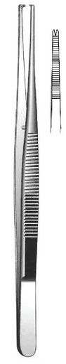 [IU-00491] Pinza para tejido Brophy, dientes = 1:2 - longitud = 20 cm / 8"
