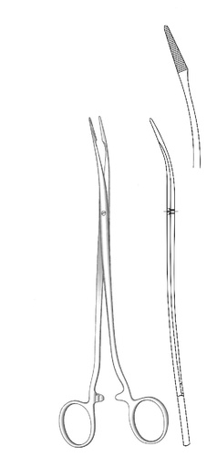 [IU-05668] Brunner atrauma intestinal forceps - length = 24 cm / 9-1/2"