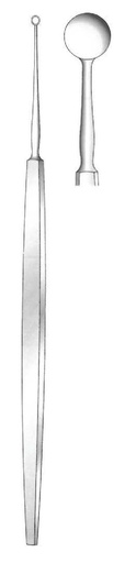 [IU-06336] Cureta para chalazión Bunge, figura 4 - diámetro 14 mm