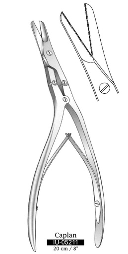 [IU-05211] Caplan Septum Scissors, curved - length = 20 cm / 8"