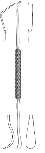 [IU-05491] Carpenter Tonsil Knife, size = 4.4 / 8.8 mm, figure 1 - length = 22.5 cm / 9"