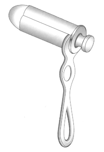 [IU-05761] Chelsea Eaton Proctoscope - diameter = 75 x 32 mm